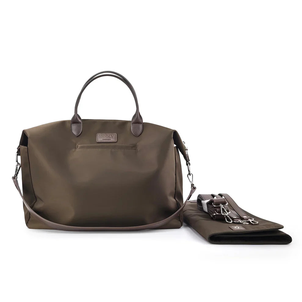 Diaper bag - nylon brown